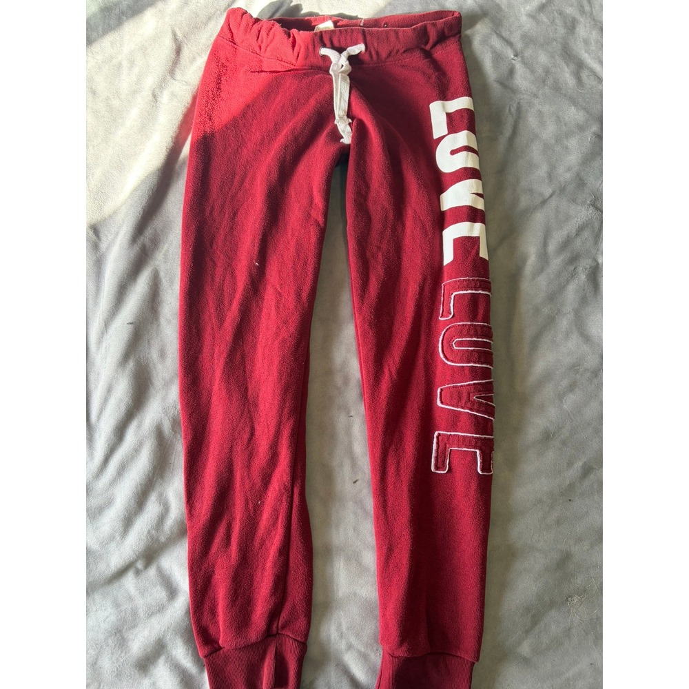 Reflex Premium Red Love Love Love Graphic Sweatpants Joggers Mens Size L